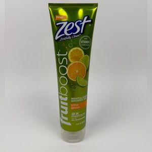 Zest FruitBoost Citrus Splash Shower Gel 10 fl oz, New